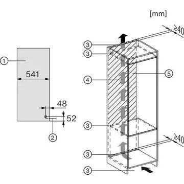 Réfrigérateur 1 porte encastrable MIELE K 7325 E – Image 16