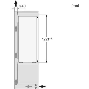 Réfrigérateur 1 porte encastrable MIELE K 7325 E – Image 18