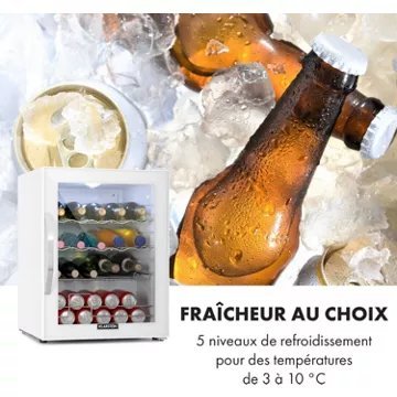 Mini réfrigérateur KLARSTEIN Beersafe XL 60 litres - Blanc – Image 6