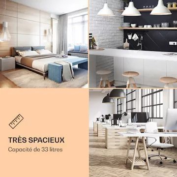 Mini réfrigérateur KLARSTEIN Beersafe M 33 litres - Blanc – Image 3