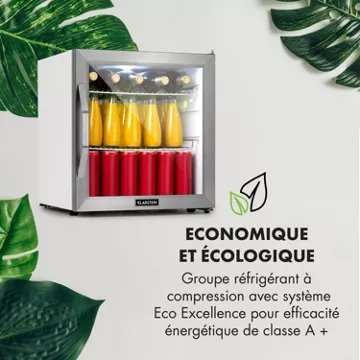 Mini réfrigérateur KLARSTEIN Beersafe L 47 litres - Gris – Image 7