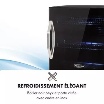 Mini réfrigérateur KLARSTEIN Beersafe L 47 litres - Noir – Image 8