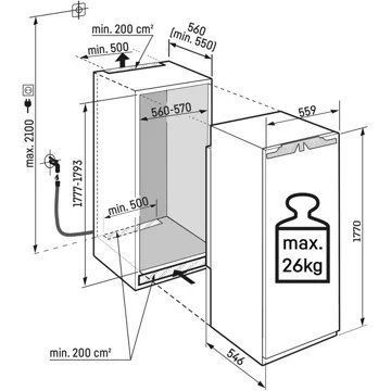 Congélateur encastrable LIEBHERR SIFNAd5188-22 – Image 8