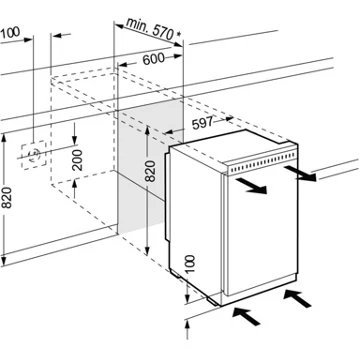 Congélateur encastrable LIEBHERR UG1211-26 – Image 7