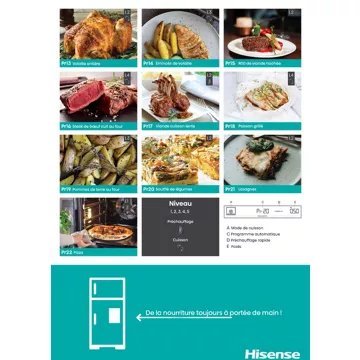 Four encastrable fonction vapeur HISENSE BSA66334PX – Image 18