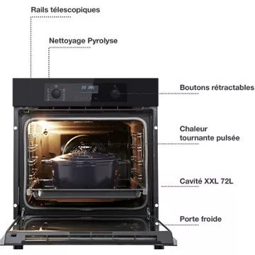 Four encastrable ESSENTIELB EFMP 105n2 – Image 3