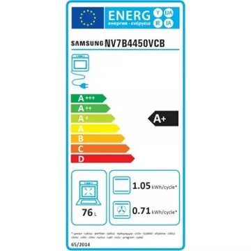 Four encastrable fonction vapeur SAMSUNG NV7B4450VCB – Image 8
