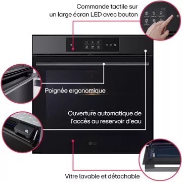 Four encastrable fonction vapeur LG WS9D7693CM FullSteam – Image 12