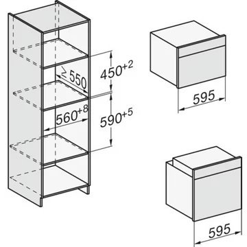 Four encastrable fonction vapeur MIELE DGC 7151 Noir – Image 14