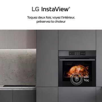 Four encastrable fonction vapeur LG WS9D7673CB Instaview – Image 10
