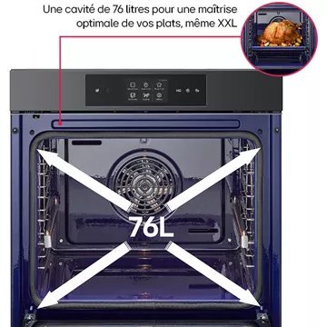 Four encastrable fonction vapeur LG WS9D7673CB Instaview – Image 12
