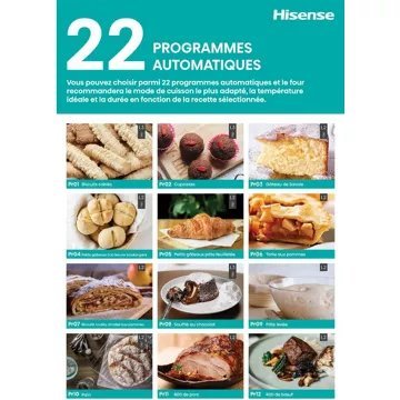 Four encastrable fonction vapeur HISENSE BSA66334PG – Image 13