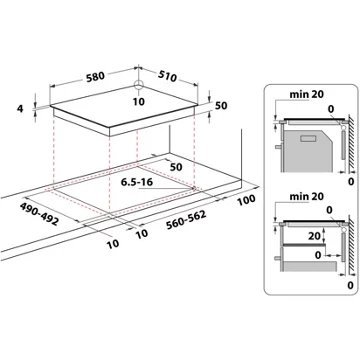 Table vitrocéramique WHIRLPOOL AKM903NE – Image 7