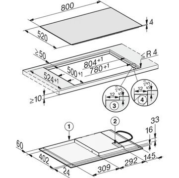 Table induction MIELE KM 7373 FL – Image 4