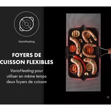 Table vitrocéramique KLARSTEIN Delicatessa 90 Hybrid - Noir – Image 3