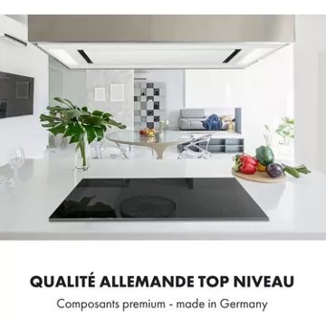 Table vitrocéramique KLARSTEIN Delicatessa 90 Hybrid - Noir – Image 8