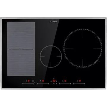 Table vitrocéramique KLARSTEIN Delicatessa 77 Hybrid Prime