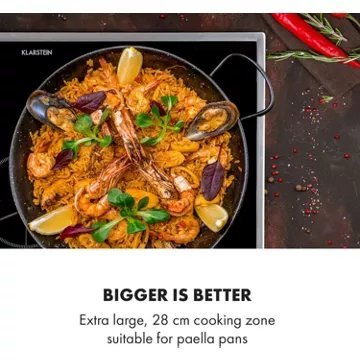 Table vitrocéramique KLARSTEIN Delicatessa 77 Hybrid Prime – Image 9