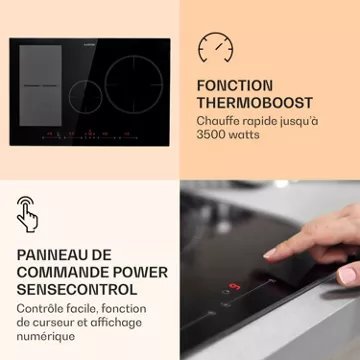 Table vitrocéramique KLARSTEIN Delicatessa 77 Hybrid - 7000W – Image 3