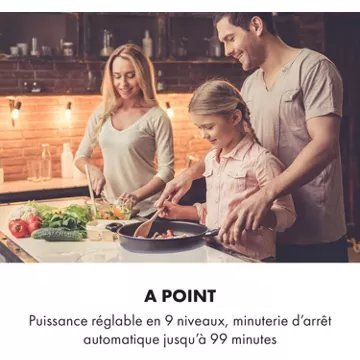 Table vitrocéramique KLARSTEIN Delicatessa 77 Hybrid - Blanc – Image 2