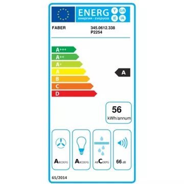 Hotte décorative îlot FABER BEAT 430 BLANC – Image 5