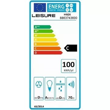 Hotte décorative murale LEISURE H92X – Image 7