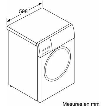 Lave linge séchant hublot BOSCH WNG25400FF – Image 10