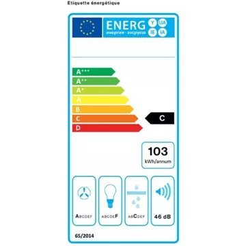 Hotte décorative murale FALMEC ZENIT2630 – Image 8