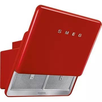 Hotte décorative murale inclinée SMEG KFAB75RD – Image 5