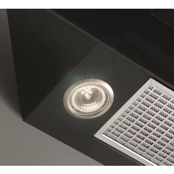 Hotte décorative murale inclinée FABER STEELMAX 800 NOIR/INOX – Image 6