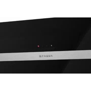 Hotte décorative murale inclinée FABER STEELMAX 800 NOIR/INOX – Image 8