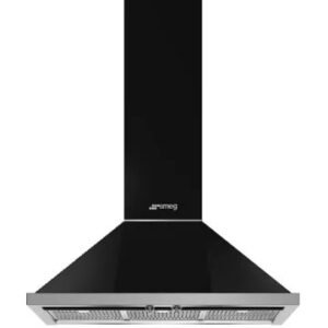 Hotte décorative murale SMEG KPF9BL