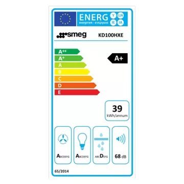 Hotte décorative murale SMEG KD100HXE – Image 3