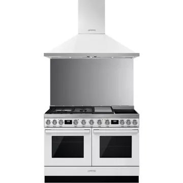 Hotte décorative murale SMEG KPF12WH – Image 2