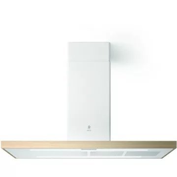 Hotte décorative îlot ELICA BIO ISLAND WH/A/120*58 ROVERE