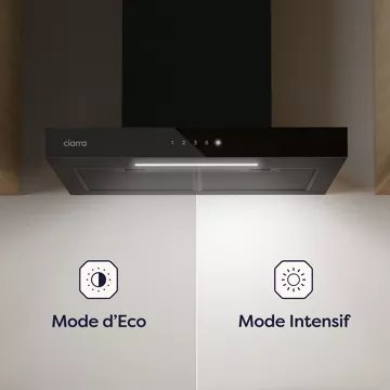 Hotte décorative murale CIARRA CD6102B