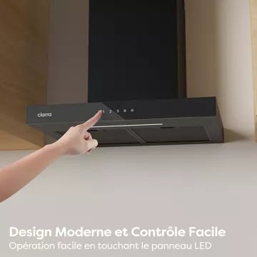 Hotte décorative murale CIARRA CD6102B – Image 4