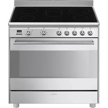 Piano de cuisson vitrocéramique SMEG SCD91CMX9 Vitro