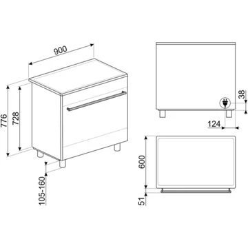 Piano de cuisson induction SMEG SCB95CIX – Image 7