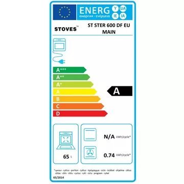 Cuisinière gaz STOVES STERLING 60 DFT NOIR – Image 2