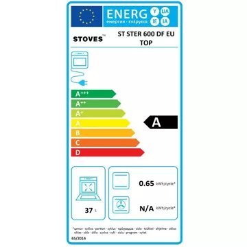 Cuisinière gaz STOVES STERLING 60 DFT NOIR – Image 3
