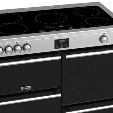 Piano de cuisson induction STOVES PRECISION DELUXE 100 EI INOX – Image 4