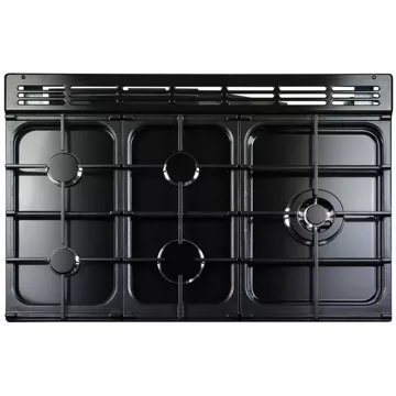 Piano de cuisson gaz FALCON PROFESSIONAL +FXP 90 Mixte NOIR BRILLANT – Image 3