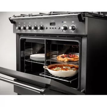 Piano de cuisson gaz FALCON CLASSIC FX TAB GAZ 90 CM ARDOISE CHROME – Image 4