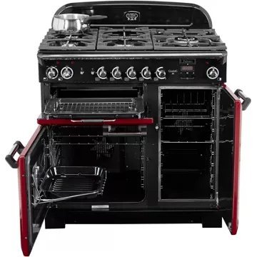 Piano de cuisson gaz FALCON CLASSIC90 ROUGE AIRELLE CHRM – Image 5