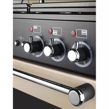 Piano de cuisson gaz FALCON KITCHENER 90 MIXTE CREME CHROME – Image 3
