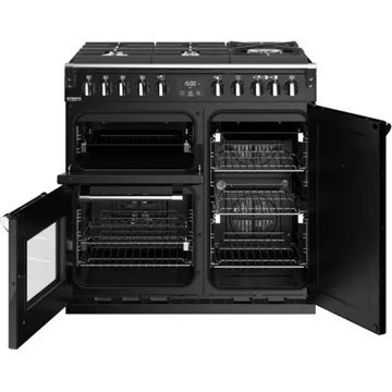 Piano de cuisson gaz STOVES RICHMOND GLASS 90 DFT NOIR – Image 2