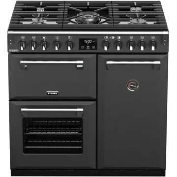Piano de cuisson gaz STOVES RICHMOND DELUXE 90 DFT ANTHRACITE – Image 2