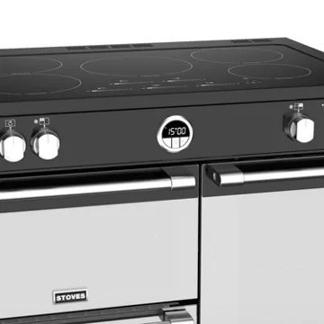 Piano de cuisson induction STOVES STERLING DELUXE 90 EI NOIR – Image 4