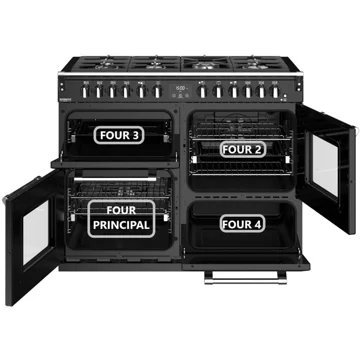 STOVES RICHMOND DELUXE 110 DFT NOIR – Image 2